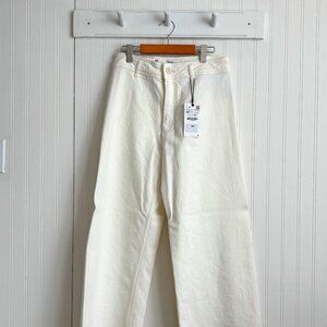Zara Marine Straight Pants Size 10 NWT